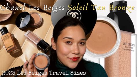 chanel soleil tan de chanel vs les beiges|soleil tan De Chanel review.